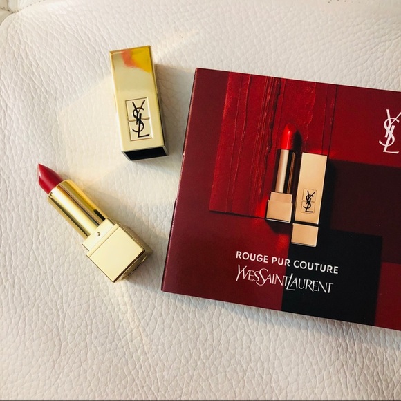 Yves Saint Laurent Other - YSL Rouge Pur Couture Red Lipstick Mini Shade 01